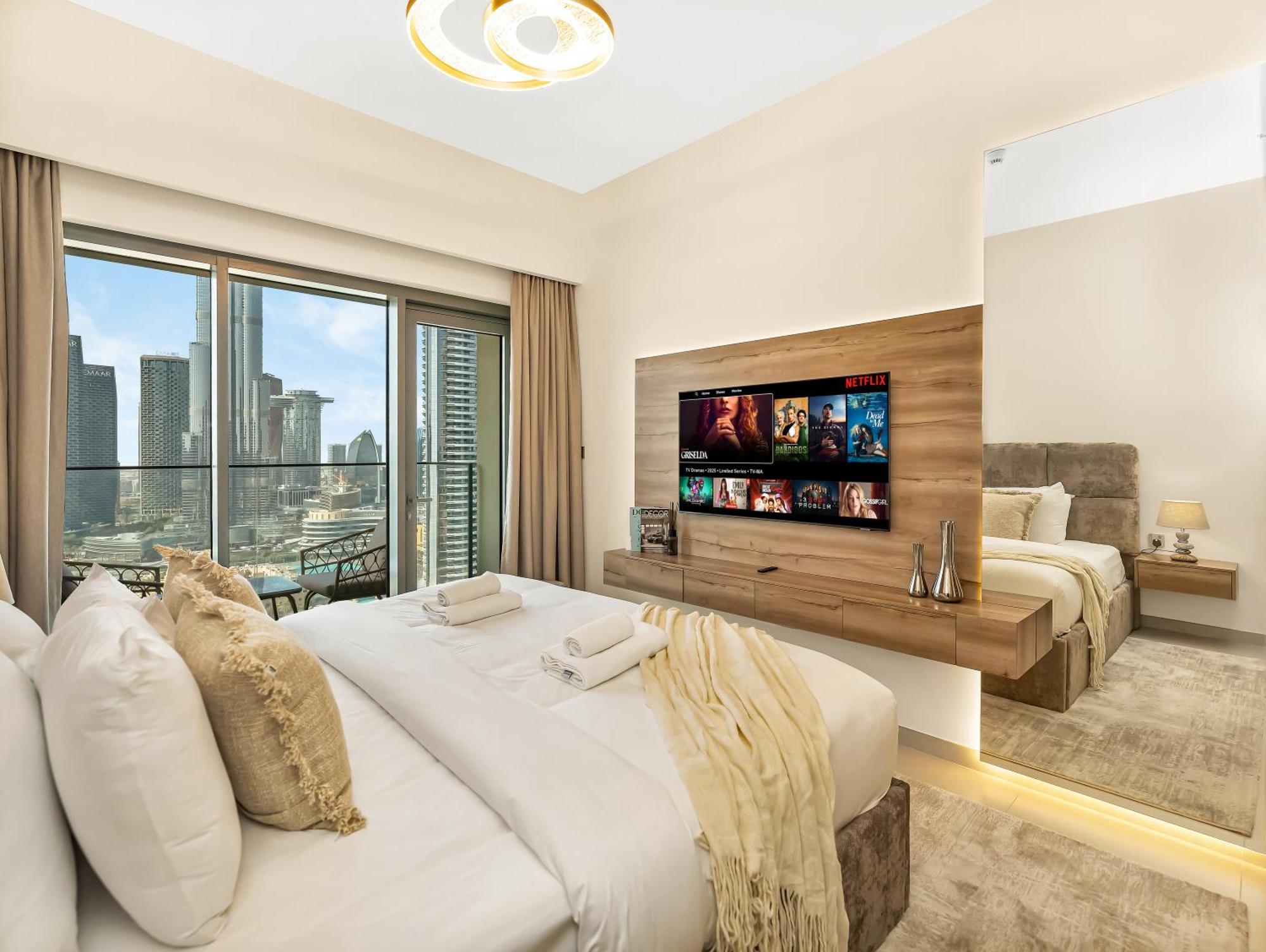 Luxurious In Burj Royale With Led Burj Khalifa Views Opposite Mall * Dubai