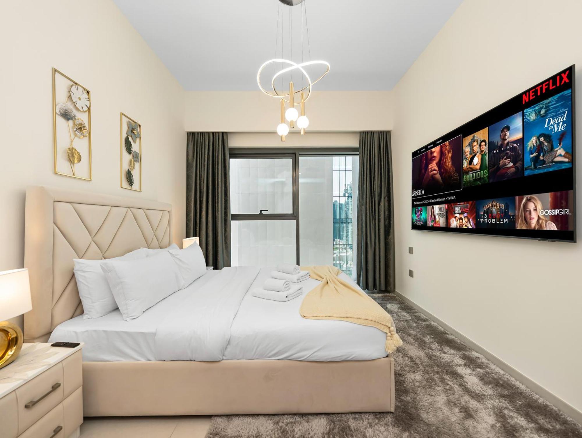 Luxurious In Burj Royale With Led Burj Khalifa Views Opposite Mall *